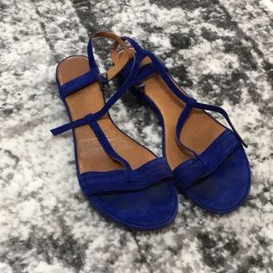 Coclico blue suede sandals
